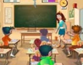 Naughty classroom - Click on objects around the classroom to make events happen. Some events can be triggered by clicking on two different objects one after the other – these events are called combos. Refer to the hint system in the game for details on the combos. Hint – timing is very important if you want to hit a combo.