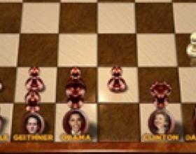 Obama Chess - Like chess? Love Obama? With Barack's investiture as the new president of USA, here's a special edition of Flash Chess game. Meet the prominent political figures from US Administration and Congress and have fun!