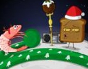 On the moon Ep. 5 - Время Рождества, и Toaster king слушает рождественскую музыку с хорошим настроением. Но он не может найти лунного Гитлера. Позже он заметил Мальчика-креветку, упаковавшего всю Луну в качестве рождественского подарка для Toaster king, и он нашел лунного Гитлера завернутого внутрь.
