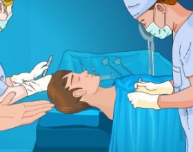 Operate Now: Ear Surgery - Are you a doctor? In this game - Yes, You are! Rush into the operating room and operate a young patient's ear. Place an electronic device and bring back his hearing ability. Use your mouse.