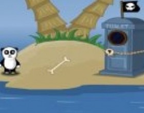 Pandas Bigger Adventure - After Panda discovered time machine his life has been full of discoveries, adventures and thrills. Help Elvis who is owner of portaloo get out of the prison. Talk to various characters, get your tasks to solve the puzzles. Use mouse for controlling the game.
