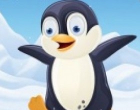 Penguin Quest - Here you can play 3 different mini-games: little puzzle game, flying to the sky game and snowboard. In first one don't let penguin reach the water holes. Click on the spots to trap the penguin. In second game use mouse to control penguin and hit balloons. Finally, in snowboarding mode use Mouse to control penguin and press Space to jump.