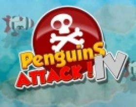 Penguins Attack TD 4 - Your mission is to place your defence towers to stop attacking penguins. They are trying to pass your territory - you can't let that happen. Buy towers, upgrade or sell them. Use your mouse to control this epic TD game.