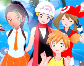 PokeSluts [v 0.36] - This game is a parody of Pokémon. You will meet pretty girls who will help you with Pokémon and the new region. It will be hard for you to train surrounded by such sexy beauties. Move to different places in the region, explore them and make new acquaintances with girls. Try to concentrate and pass all the challenges to become the strongest Pokémon trainer.