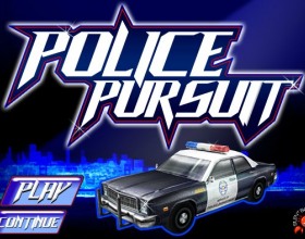 Police Pursuit - Твоя задача - патрулировать город, гнаться за бандитами и поймать их до того как закончиться время. Твоя задача - уничтожить машину врага как можно быстрее. Используй стрелки, чтобы управлять своей полицейской машиной. Дрифтуй клавишей Х.