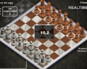 Realtime Chess - Это - сетевая игра в классические шахматы. Самое забавное, что вы можете ходить в любой момент, а не скучать, дожидаясь ответного удара противника. Двигайся как можно быстрее, чтобы поставить шах и мат. Управляем игрой при помощи мышки.