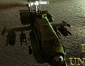 Rescue Under Fire - A top-down action chopper simulator with great graphics and challenging missions. Choose one of three available choppers with different specs, weapons and abilities, and fly through dangerous rescue missions under enemy fire! See first-time instructions how to play this game.