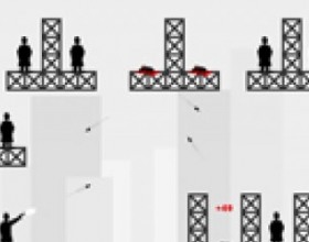 Ricochet Kills - Your mission is to angle your shot to make bullets ricochet against the surfaces and kill every man on each level. Use mouse to aim and click to shoot. Bullet bounces ~10 times. You can't be hurt by own bullet so don't worry about Your self. Press Reset if You run out of bullets.
