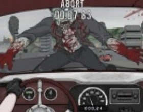 Road of the Dead - Your task is to escape from the quarantined city. All you have is your car, so drive as fast as you can to drive through zombie highway killing them as much as you can on your way. Use W A S D to control the car. Press Space to use handbrake. Press E to horn, R to clean window and F to punch or shoot.