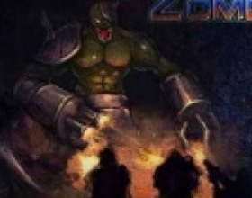 Robots vs Zombies MC - Твоя задача - использовать новую технологию и роботов, чтобы убить всех нападающих зомби, которые пытаются уничтожить твой город. Выбери свою стратегию, чтобы выжить и спасти город. Для управления используй мышку.