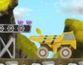 Rock Transporter - Your mission is very simple - deliver expensive stones from the mining area to the sorting zone. For successful delivery you will earn cash. Use that money to upgrade your truck. Use the Arrows to control the truck.