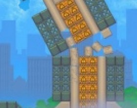 Rubble Trouble - Оригинальная версия игры по уничтожению зданий. Используй различные инструменты, орудия и вспомогательные средства, чтобы уничтожить все помещение и конструкции для прохождения уровня. Используй мышку, чтобы выбрать орудие и начинай погром.