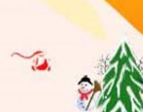 Santa coma - Help Santa to collect the presents and deliver them to children. Avoid your enemies and clouds that are slowing you down. Collect at least 5 presents to activate a special weapon that you can use against your opponents.