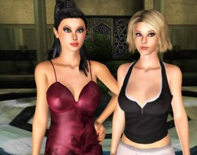 Secret Sex Mansion - This is a nice sex game based on lots of texts and 3D images and videos. Explore the rooms of secret sex mansion and meet two sexy girls. Improve your skills in the library and use them to seduce two beautiful girls. Game is not so hard, just keep in mind your previous selections and actions to move forward.