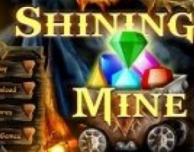 Shining Mine - Это классическая bejeweled игра, которая отличается от других стандартных игр bejeweled. Если ты играл в Bejeweled Blitz, то найдешь много общего между этими играми. Собери минимум 3 бриллианта одинакового цвета, чтобы убрать их с экрана. Лучше первыми с игрового поля убирать бриллианты с таймером.