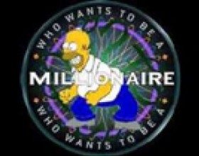 Simpsons Millionaire - Try to answer as many Simpsons questions successively as possible and try to get the million! The multiple choice ambiance is based on a popular game show. There's only one strategy in this game. You must have had at least a bit of background watching The Simpsons TV show. Check out how much you know about the animated popular cartoon we all loved. Click on the choice you want to make.