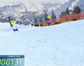 Ski Run 2 - Тебе нравиться кататься на лыжах? Если да, то эта игра для тебя. Используй стрелки клавиатуры, чтобы поворачивать влево и вправо, пока съезжаешь с горы. Проезжай через флажки, чтобы установить лучшее время. Используй ускоритель - А и тормоз клавишей - Z.