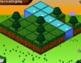 Sky Garden - Your task is to click on the trees to remove them and avoid from killing other trees. Follow game tutorial to learn how this works. Later you can use a shovel to remove ground areas. Use Mouse to control this relaxing game.