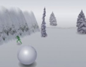 Snowball - Just use your arrow keys to miss the obstacles and get the snowball as big as you can. Grows not only the ball, but it's moving speed too. Simple but fun! Drive by the people, avoid big trees. Be careful and have fun!