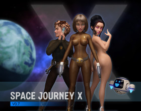 Space Journey X [v 1.30.15] - The main character explored space together with a female alien researcher. Somehow, he accidentally destroyed her spaceship. The main task of our hero is to get rich and return home. It will be a long journey where he will have to deal with crazy sex-bots and alien women. The main character is lucky, he can turn to his space woman for help in all difficult situations.