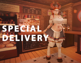 Special Delivery - The main female character does not care about anything in the world, because her main priority is peace of mind. She enjoys her regular life so much that she could continue to live like this forever. She has everything she needs for a comfortable and carefree life, as well as a beloved girlfriend next to her. But then something happens that disrupts her quiet life, and a series of adventures begins.