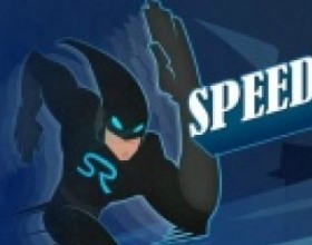 Speed Runner - Ты играешь в роли супергероя, и твоя задача  - спасти мир. Используй все свои способности, чтобы добраться до выхода вовремя, а лучше - как можно быстрее. Передвижение стрелками. Z - прыгать, X - использовать веревку, чтобы пройти через препятствия.