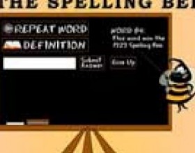 Spelling Bee - Welcome to the Spelling Bee! Our little buzzing bee will say a word, and you will type in an answer. There are a total of 30 words. Let’s get buzzing!