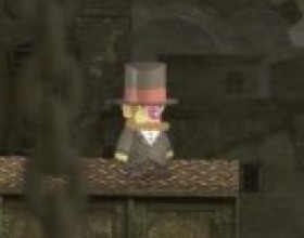 Steampunk Odyssey - Твоя задача - помочь маленькому мужичку с большой шапкой выбраться из мрачного механического города. Найди решения нескольких задач и помоги ему пройти через все пункты выхода из уровней. Управление при помощи мышки.