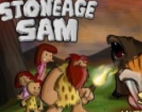 StoneAge Sam - Now we're going back to Stone Age where people had to worry about finding food and their safety. Help Sam to perform different tasks and progress the game. Use mouse to Point and click on various items and locations to cause chain reaction and pass the level.