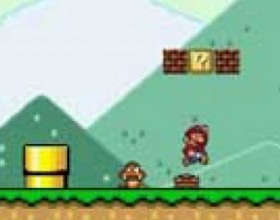 Super Flash Mario Bros - This is a nice flash remake of the classic Super Mario Bros, with an option to play as Mario or Luigi! Use arrow keys to control the game. UP arrow – jump. DOWN arrow – crouch. LEFT arrow – move left. RIGHT arrow – move right.