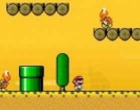 Super Mario World Flash 2 - Еще одна отличная версия популярной видео игры - Super Mario Bros. Закончи все 32 мира, собирай монеты, сражайся с врагами и собирай бонусы. Для управления используй стрелки клавиатуры. Жми А, чтобы прыгать, S - бег.