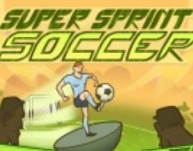 Super Sprint Soccer - Эта игра похожа на Slide Socker из AppStore для iPhone. Твоя задача - забросить мяч до ворот. Чтобы сделать это, тебе необходимо пинать мяч удар за ударом и избегать игроков соперника. Управление мышкой.