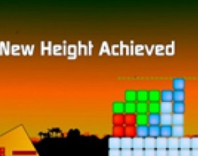 Tetri Tower - In this fast game stack blocks of tetri as high as you can, try to reach the achievement height to score extra points. If a block falls off the edge you lose one of three lives. Make a new record! Use Your mouse to drag and place blocks from left side to podium in the right side.