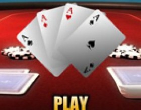 Texas Hold 'em Poker: Heads Up - In this Great Texas Poker game You play One on One against Artificial Intelligence, also known as Computer! Choose difficulty level and become the greatest Poker Player. Rules stays the same, make card combination having Your two cards and 5 on common desk. Place Your bets, check, call, raise or fold.