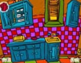 The Great Kitchen Escape - You are locked in the Kitchen. Look around, search for items and escape form the Kitchen! Use your mouse as usual in this type of games. Good Luck in this game!