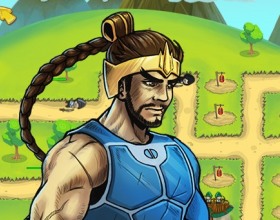 Third Kingdom - In this tower defense game you build not only towers but also farms to earn money. Your aim is to protect your farmers and kill everyone who's trying to harm your kingdom. Upgrade and build new structures using earned money.