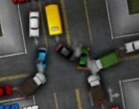 Trafficator - Your mission is to control all traffic and avoid crashes between cars and pedestrians. You have to pass the required number of cars from one side to another to get to the next level. Click on cars to stop them and click once again to make them move further.