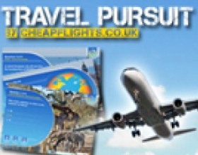 Travel Pursuit - Игрушка представляет из себя викторину на географическую тематику и не только. Постарайтесь как можно быстрее ответить на вопросы, кликая по правильным ответам. У вас также есть три подсказки.