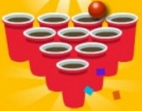 Trick Shot Beer Pong - Beer pong is kinda game everyone should try to play, of course, if it's legal for your age :) Your task is to get the ball into the cup in each level. Also make your ball bounce on its way to the cup against other objects to get extra points. Use Mouse to aim, set power and throw the ball.