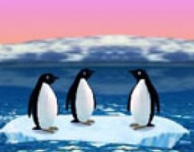Turbocharged Penguins - Use your mouse to aim and shoot. Launch your penguin and click him while he's on air to keep him bouncing as high as you can! Be careful and have fun!