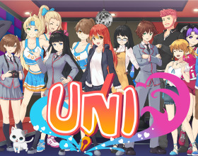 Uni [v 0.51.114] - This game begins with an unfortunate turn of events. A girl loses her parents in a terrible car accident and she has been all alone. She is now 18 years old and boy has she blossomed into a really hot babe. She has just moved into the city of Uni and has found a place to live. Sadly though, she has no job but she will soon begin to search for one. As an adult, a lot of responsibility has fallen on her already difficult life. She needs to find a way to cope and survive somehow. Your task in this game will be to try and help her. How her life shapes up or crumbles completely depends on her decisions.