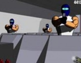 Virtual Police 2 - Great 3d virtual shooting game. Kill all the enemies on the screen to progress. Different body shoots give different points. The faster you shoot, the more points you get. Multiple hit combos give points multipliers. Reload weapon with your SPACE button. Don't shoot the hostages.