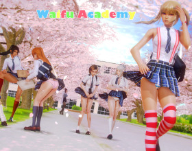 Waifu Academy [v 0.11.0] - The game plays out in an academy called Sazaki that is filled with so many hot girls. The sexy babes have no use for learning. All of them are naughty and willing to try out different experiments. They enjoy gangbanging with multiple orgasms and love it when all their holes are filled with cum. You happen to be the lucky guy they have their eyes on and they take you in. Apart from giving you mind-blowing sex, they help you seek revenge against all those teachers who tortured you with hard examinations. Time for them also to be dick-matized!