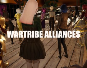 Wartribe Alliances - Welcome to Nubilia, a medieval fantasy country made up of nine independent city-states. The story takes place after the events of Wartribe Academy, when your father asks you to investigate your mother’s murder. He believes that one of Nubilia’s most powerful families is behind her death. But the investigation turns out to be far more complicated than you expected. As you remember the girls from noble families you met at the academy, you begin to realize that there’s more behind their flawless manners and arrogant smiles than meets the eye. Little by little, secrets from the past begin to surface. Those you considered allies may turn out to be enemies, while the people you trusted may have something to hide. Get ready for romance, intrigue, and plenty of hot porn scenes!