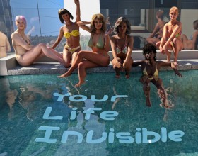 Your Life Invisible - You play as the main character whose life is turned upside down by two tragic events. However, these events throw him into a world full of unexpected sexual opportunities. The story is set in a futuristic society where every step a person takes is tracked and turned into targeted advertising. This game explores themes of love, loss, and digital surveillance, highlighting how technology impacts the protagonist's personal relationships and identity. In a world where privacy becomes a luxury, the main character must navigate through intriguing and perilous connections that unfold before him. Dive into steamy scenes of diverse sexual scenes with charming heroines. Their hot pussies are always ready to fuck with you, so go ahead! Your Life Invisible - You play as the main character whose life is turned upside down by two tragic events. However, these events throw him into a world full of unexpected sexual opportunities. The story is set in a futuristic society where every step a person takes is tracked and turned into targeted advertising. This game explores themes of love, loss, and digital surveillance, highlighting how technology impacts the protagonist's personal relationships and identity. In a world where privacy becomes a luxury, the main character must navigate through intriguing and perilous connections that unfold before him. Dive into steamy scenes of diverse sexual scenes with charming heroines. Their hot pussies are always ready to fuck with you, so go ahead!