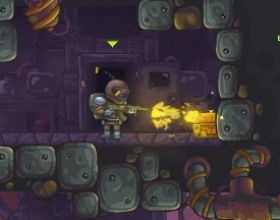 Zombotron 2: Time Machine - As usual in games with word "Zombie" in title you have to kill lots of zombies. Also you have to walk around mysterious planet and search for fuel to your ship. Use W A S D to move and Mouse to aim and fire. Press E button for action.