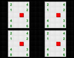 Navigate the mazes in order to eliminate all the numbers. Simple math makes for great obstacles. Use arrow keys to move the red piece through the maze and to collect and eliminate all of the numbers. Each time you move the red cube onto a number it will absorb it. Absorbing a smaller number increases your number and absorbing other numbers leaves you with a difference. At the end You must have zero value in Your cube.