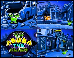Another point and click adventure game. Your mission there is to rescue our Alien friend and help him get back home. Use mouse to click on objects or locations in the game to go through the game.