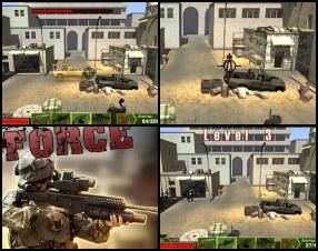 You're at the rooftop of some building and you must kill all terrorists that appears on the screen. For each level you have specific objectives that's why you have to read the briefing before each mission. Use Mouse to aim and shoot. Use 1-4 to change weapon. Press R to reload.