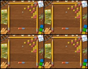 Really challenging game play. Fresh graphic approach and interesting bonus system will keep you playing. Your task is to move the platform to smash all the blocks with the ball. Move platform with left and right arrows or use mouse. There is also a plane flying over the play field making the game more tricky and exciting.